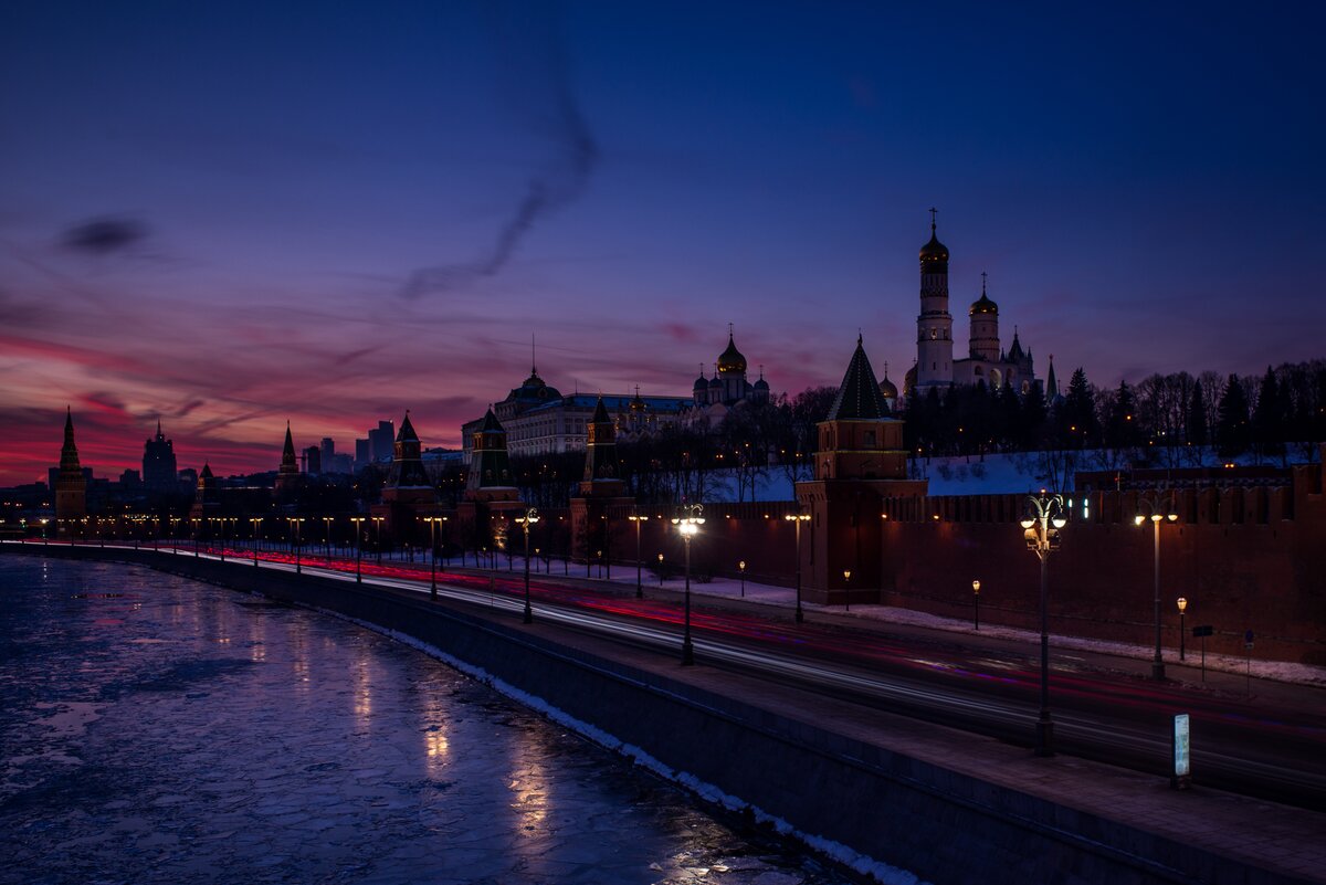 Город Москва Фото Ночью