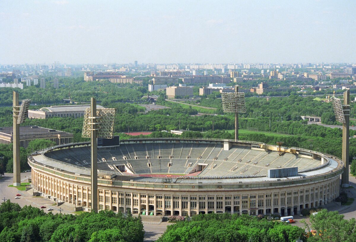 Старые стадионы москвы