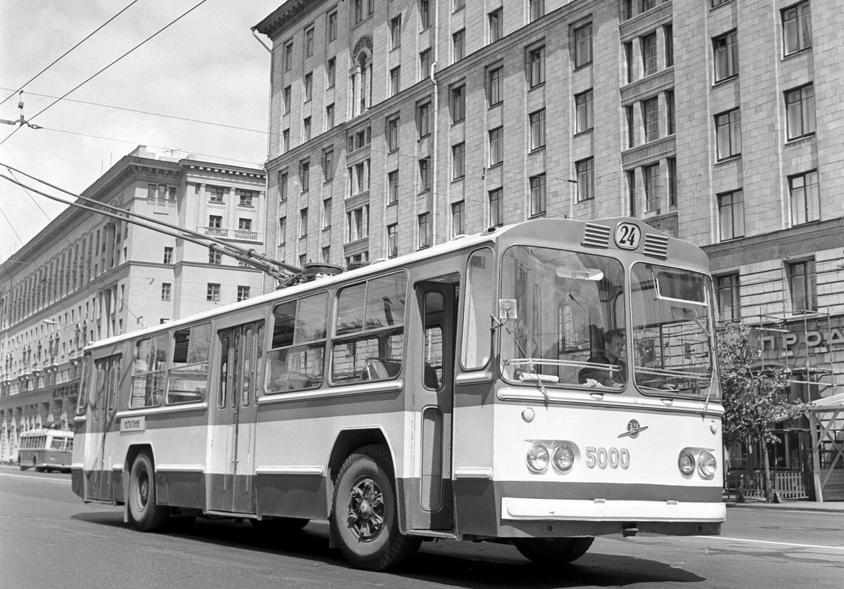 старые троллейбусы в москве