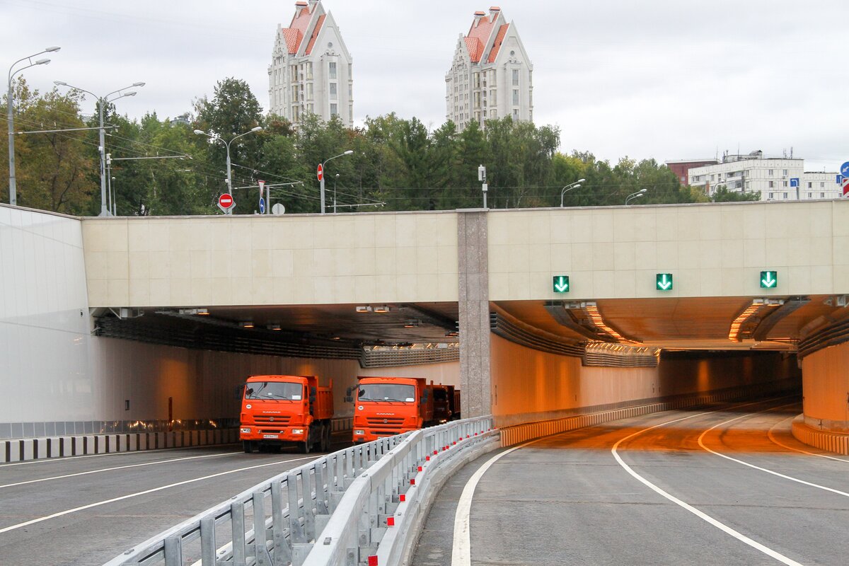 Туннели москвы