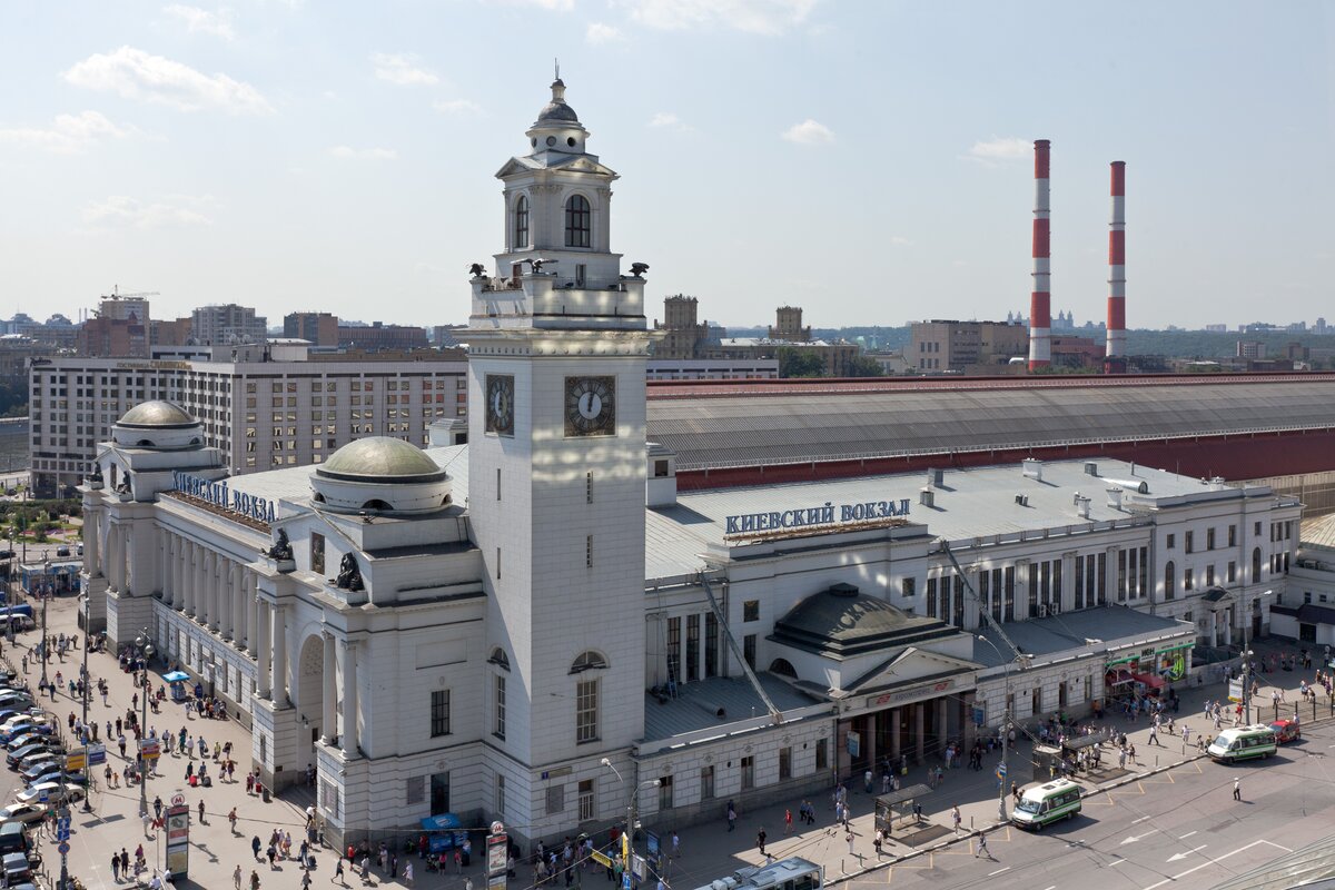 москва киевский вокзал внутри
