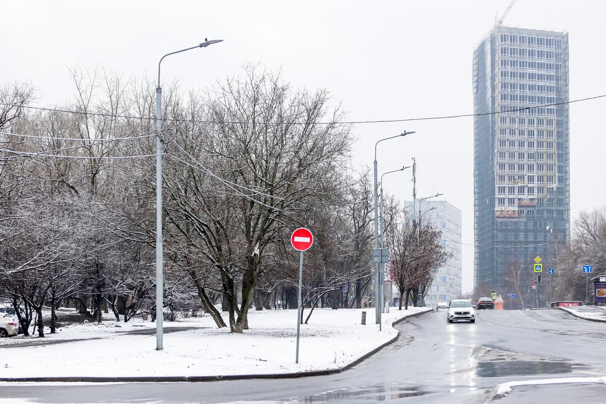 Москва в апреле фото