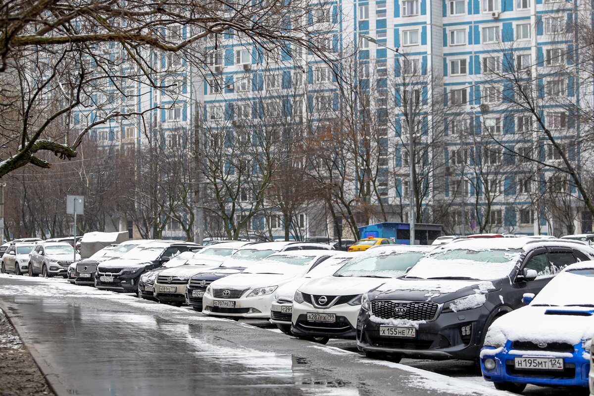 Снег в москве сегодня фото