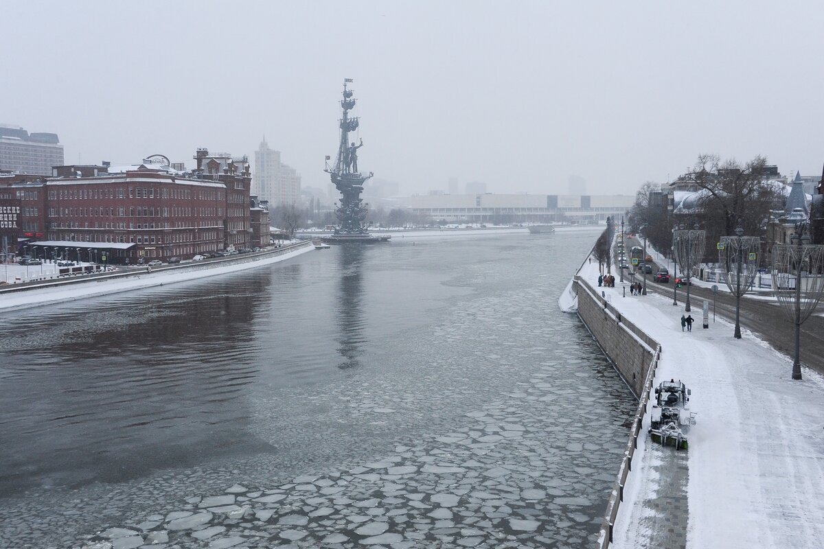 На москву надвигается потепление