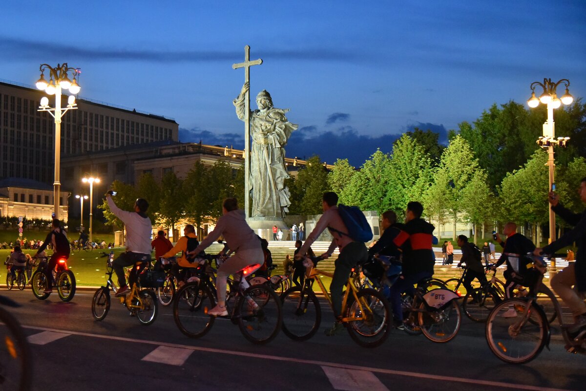 Велофестиваль в москве фото