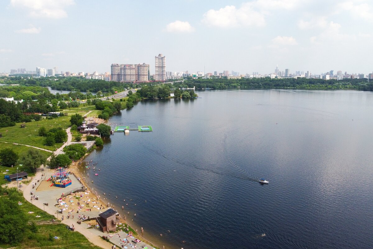 Пляжный сезон открыли в Строгино – Москва 24, 19.06.2020