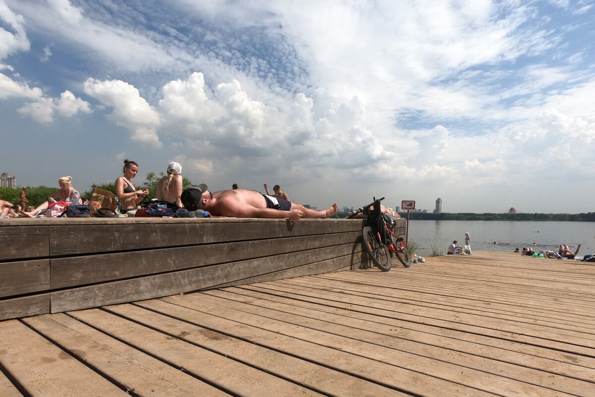 Пляжный сезон открыли в Строгино – Москва 24, 19.06.2020