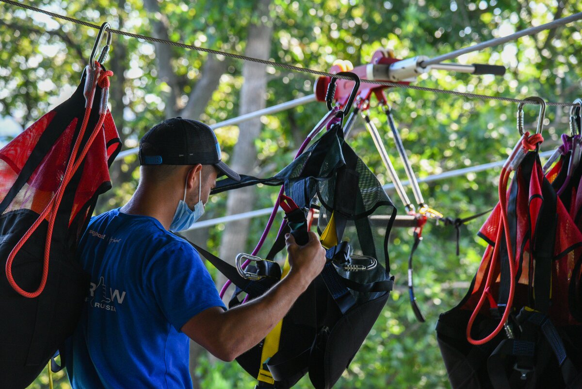 Zipline аттракцион