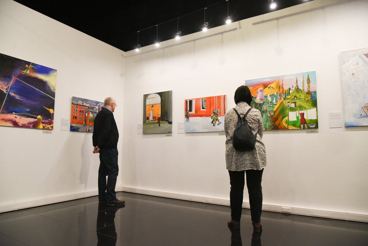 Открытие выставки картин