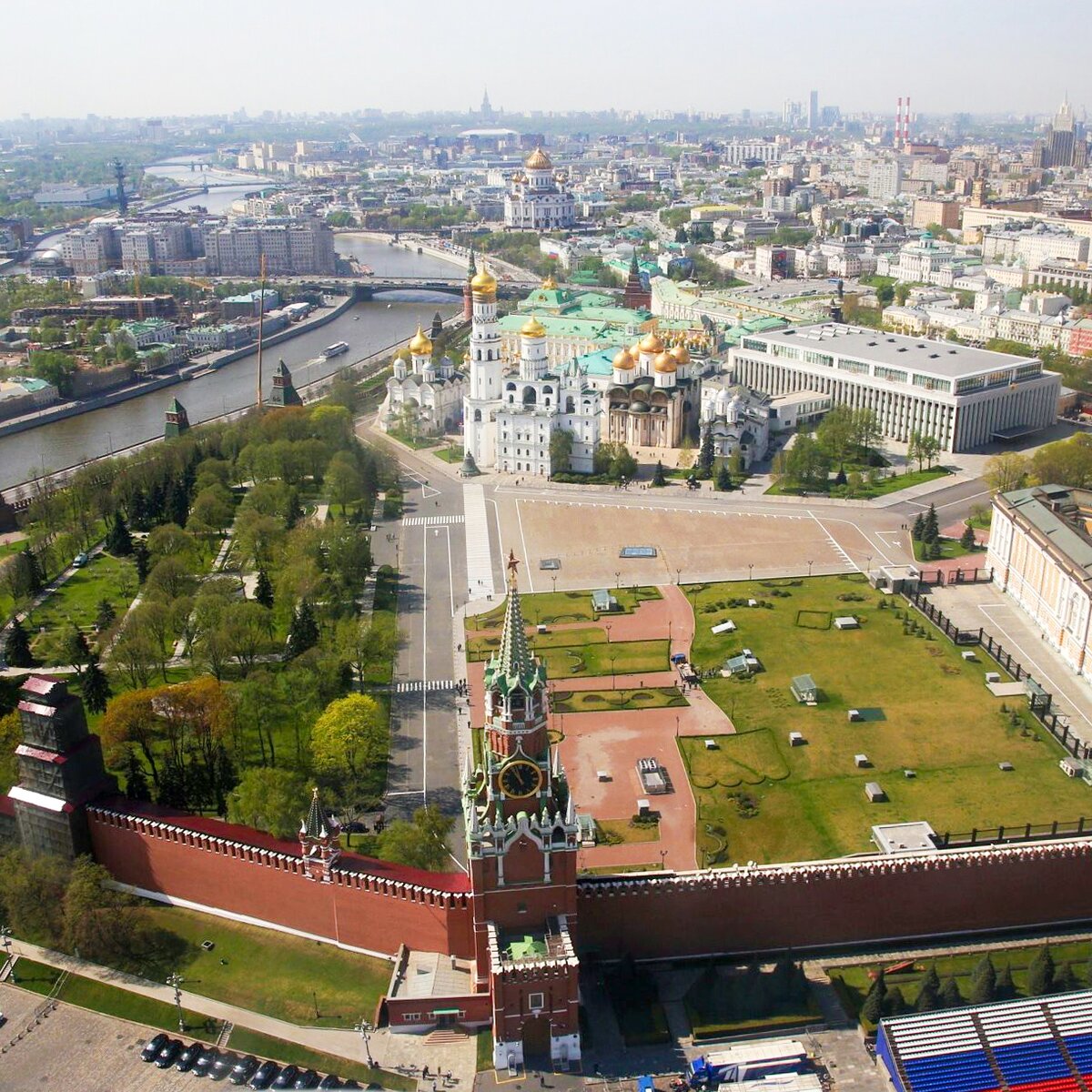 Кремль Москва Фото Сверху Вид