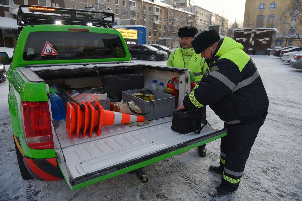 Презентация новых автомобилей и оборудования службы ЦОДД 