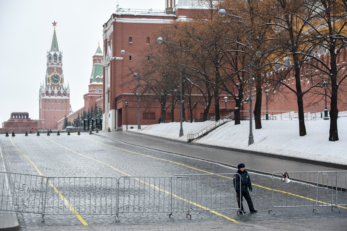 Москва январь