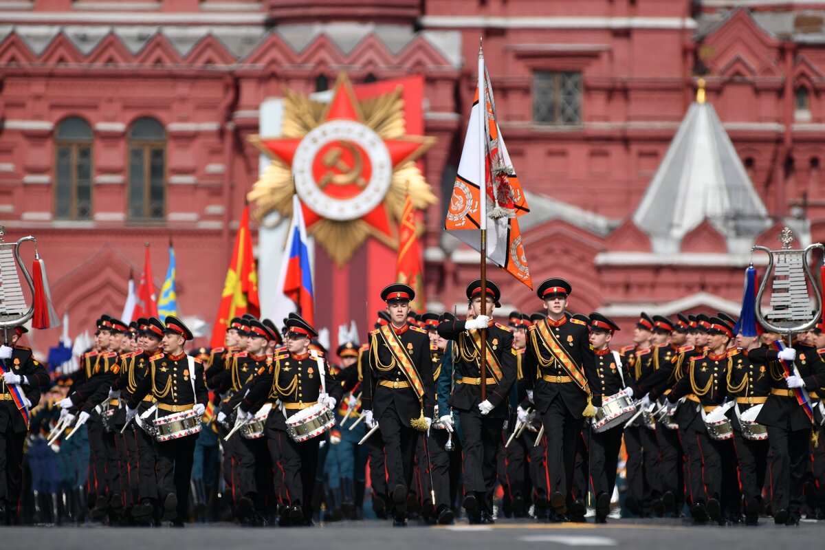 Московский Кремль парад Победы