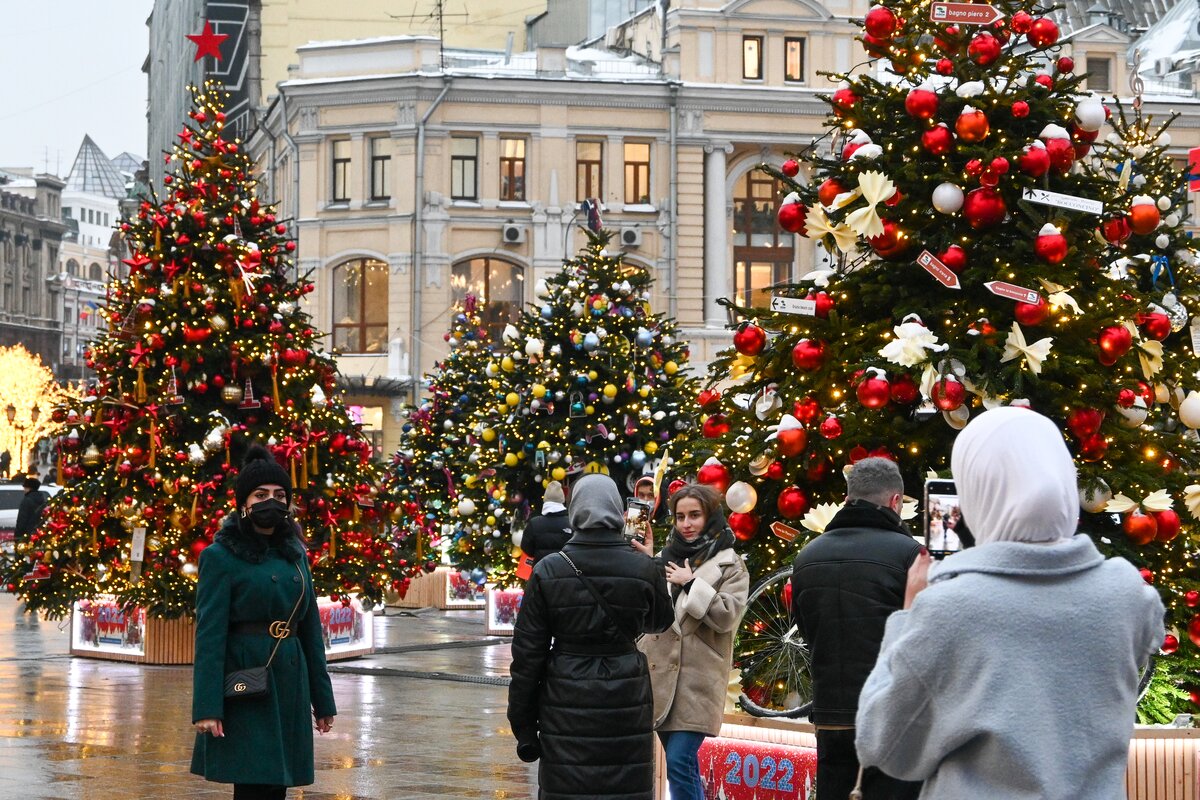 Фотографии Новогодней Москвы