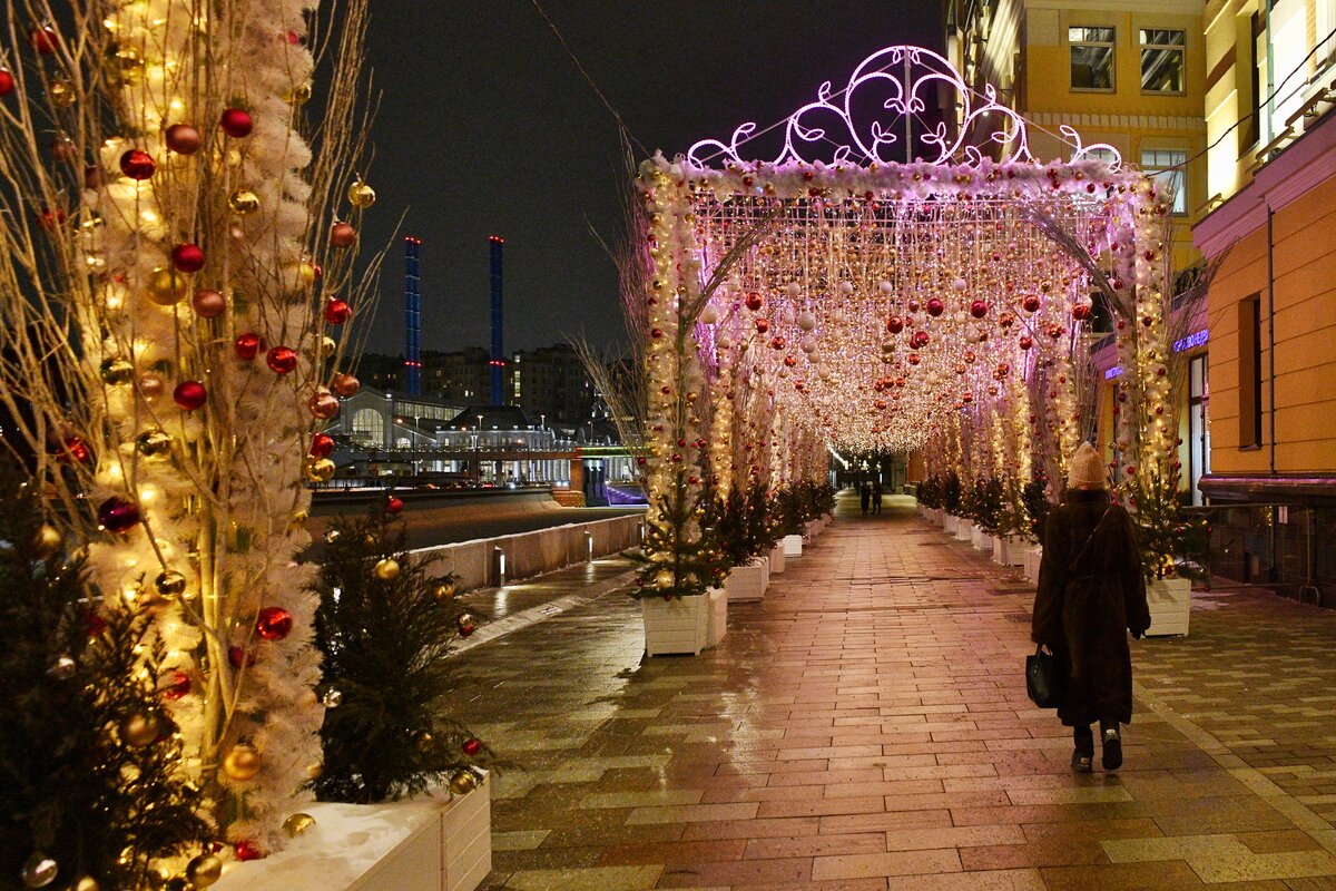 Фотографии Новогодней Москвы