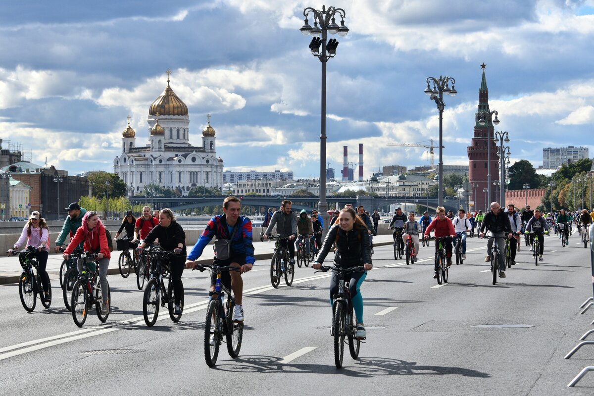 Велофестиваль в москве фото