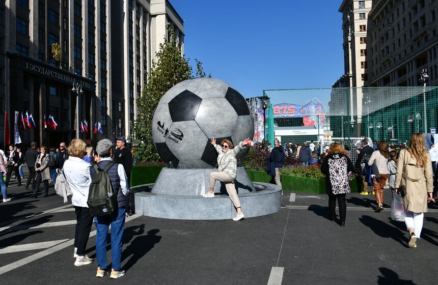 На Тверской улице провели мероприятия в честь Дня города 7 фото