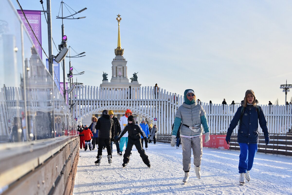 Каток вднх 2023 фото