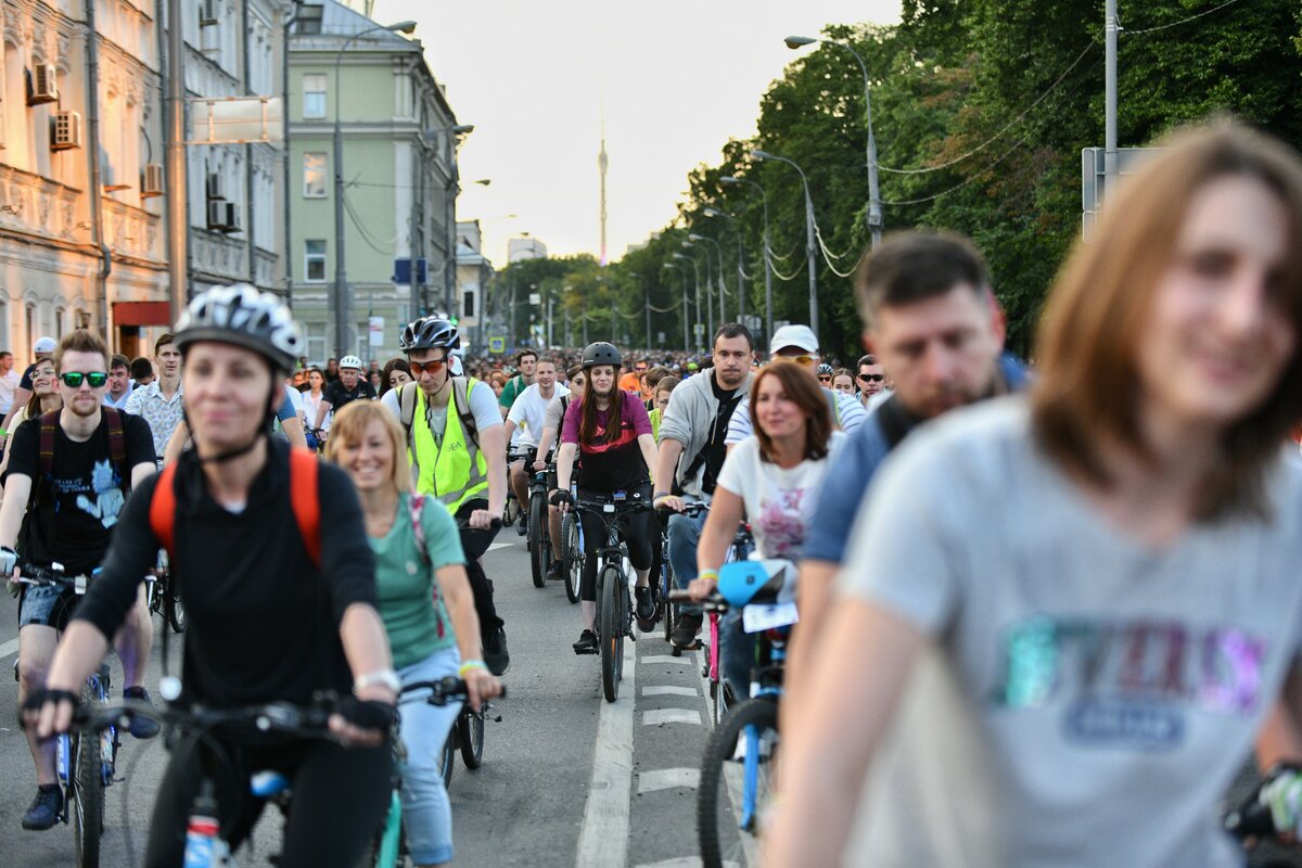 Велофестиваль в москве фото