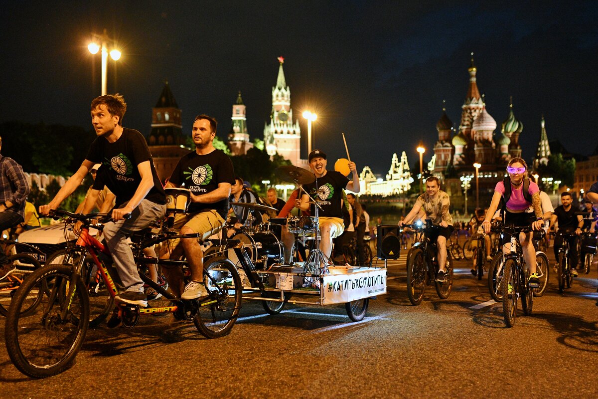 Велофестиваль в москве фото