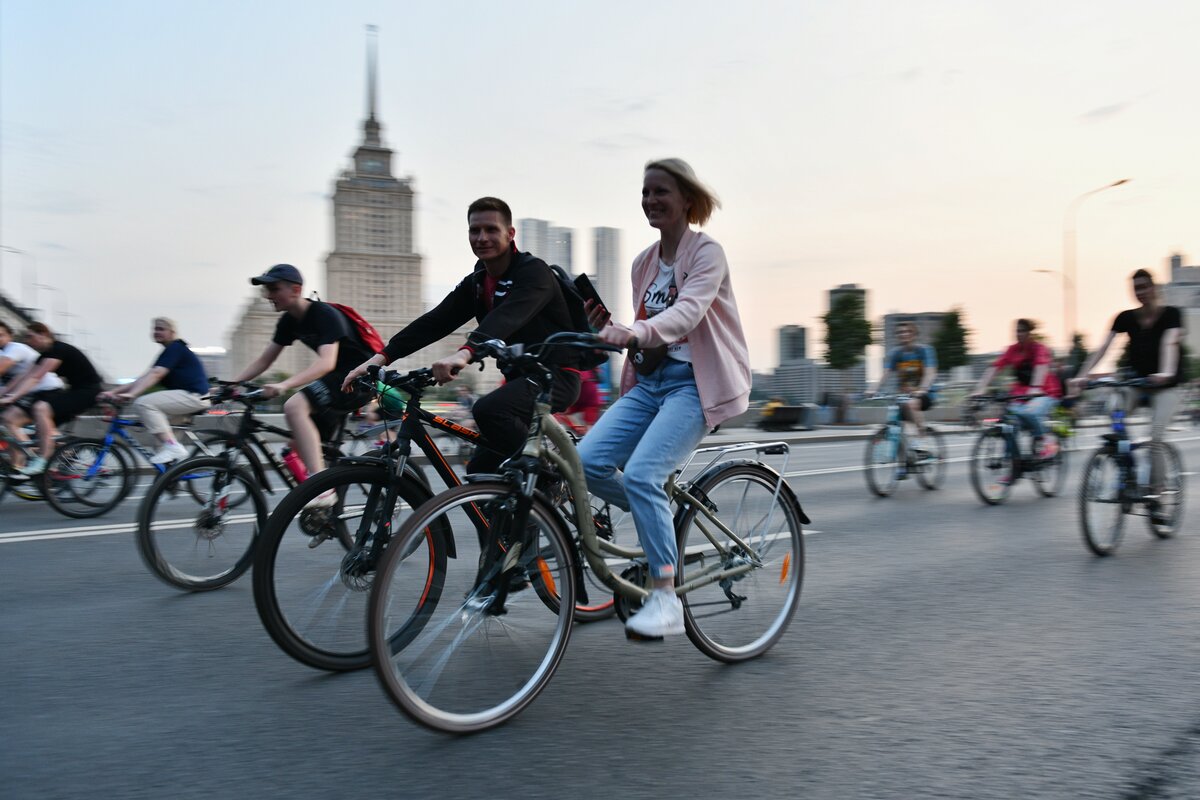 Велофестиваль в москве фото