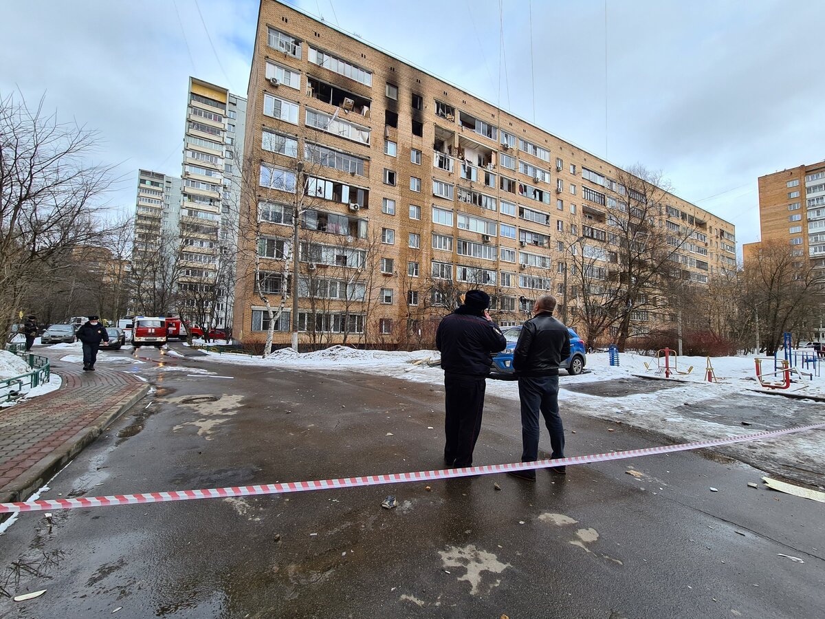 москва после взрыва