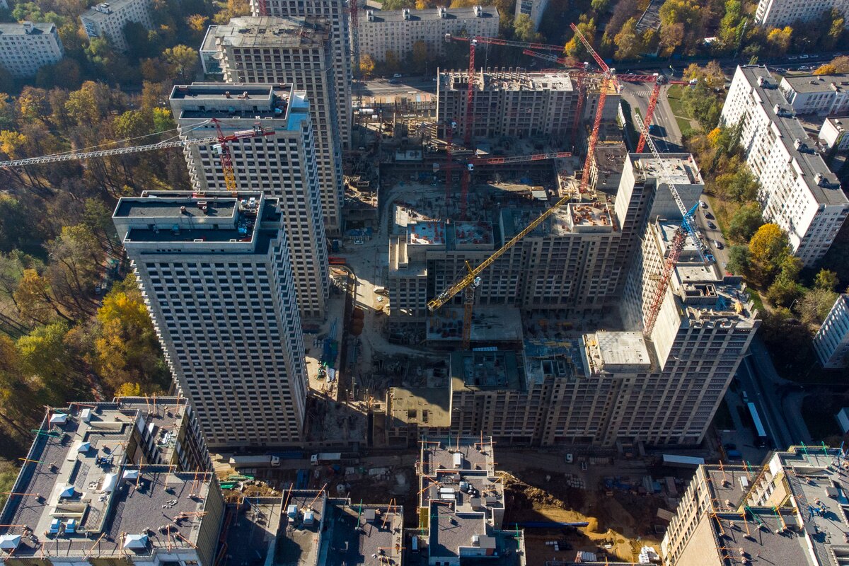 На месте Ховринской больницы идет строительство ЖК – Москва 24, 18.10.2021