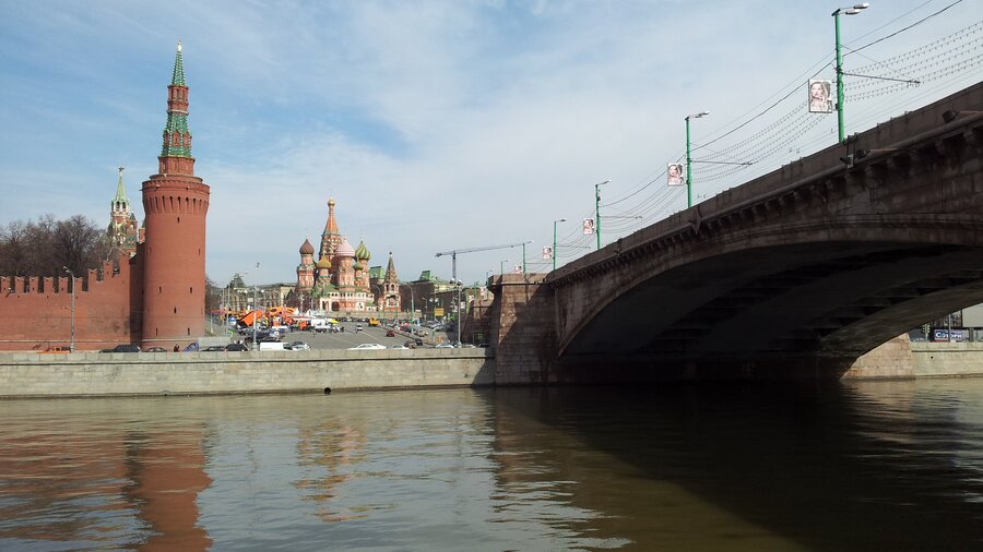 Боровицкий мост Кремлевская набережная