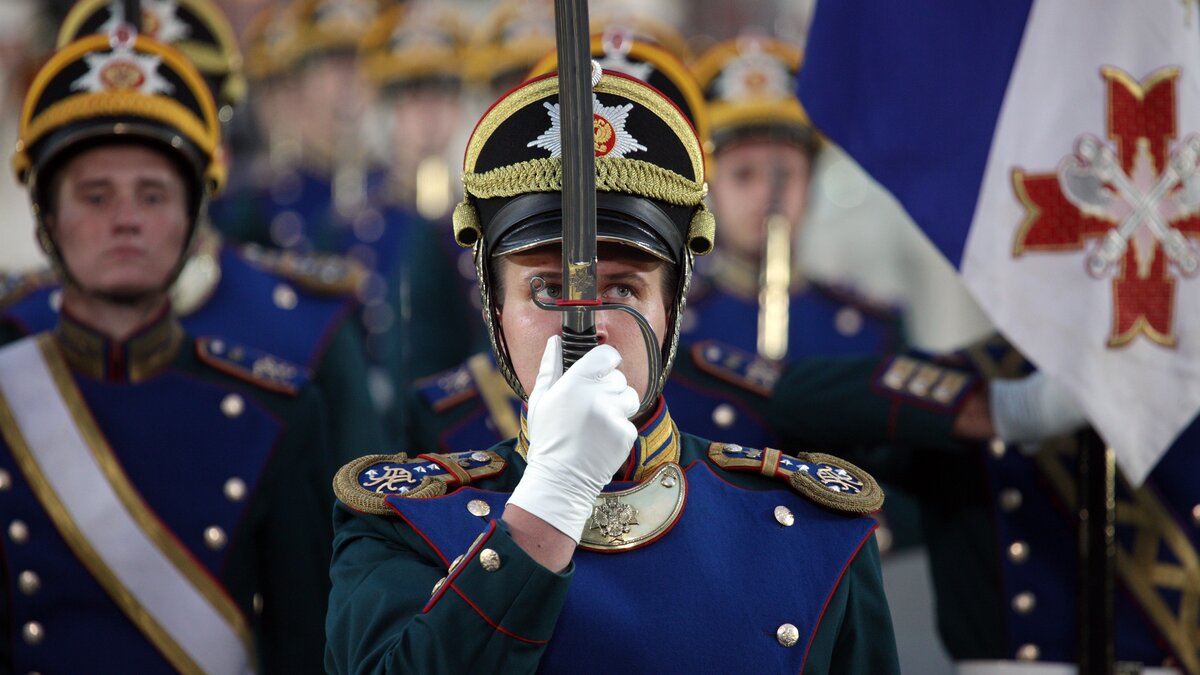 Семеновский полк парад победы