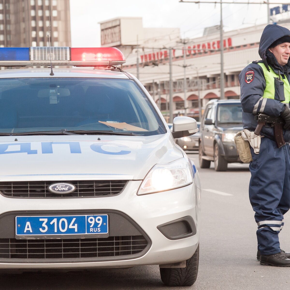 Полицейские смогут останавливать машины дистанционно – Москва 24, 21.04.2016