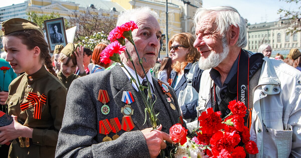 Фото ветерана на машине