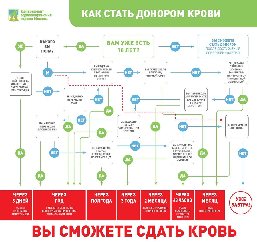 Как стать донором крови