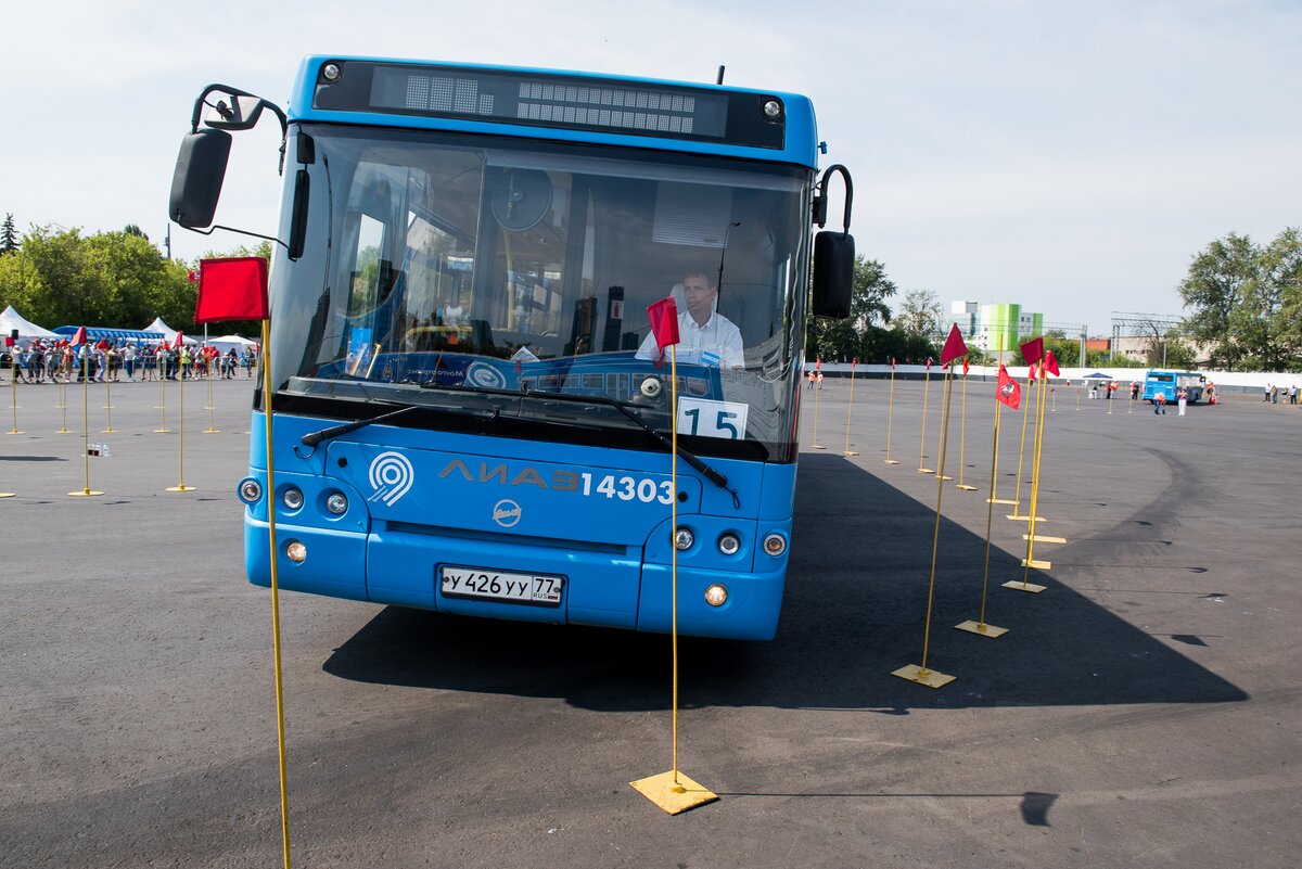 Большие маневры: как соревнуются водители автобусов – Москва 24, 19.07.2016