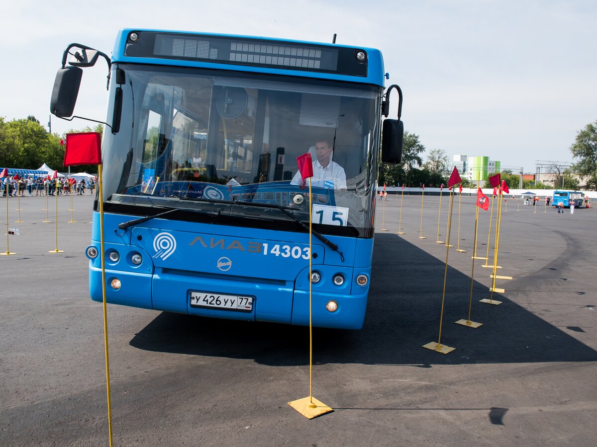 Большие маневры: как соревнуются водители автобусов – Москва 24, 19.07.2016