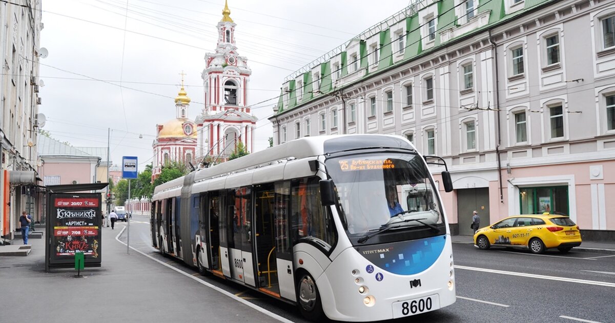 Электроавтобус в москве фото