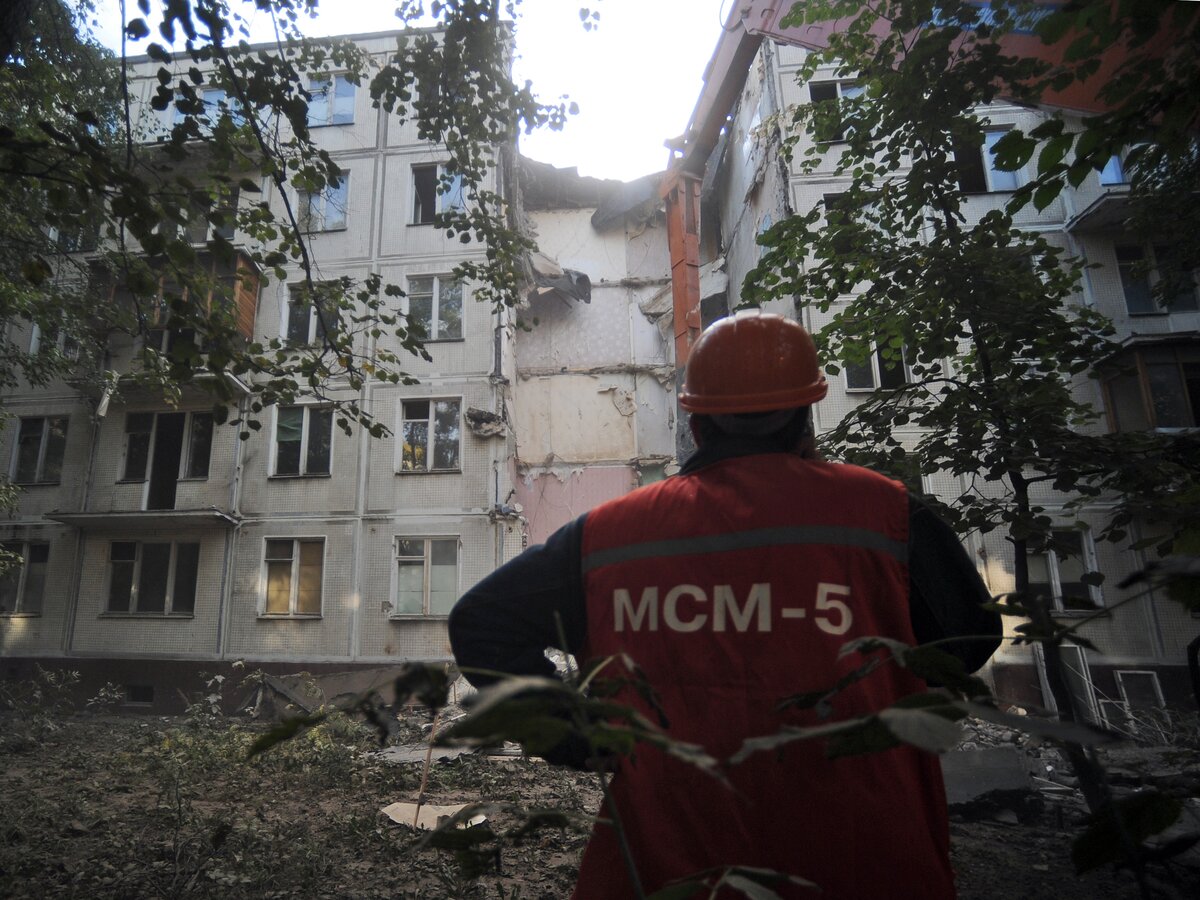 Три пятиэтажки снесут в столице до конца года – Москва 24, 27.11.2015