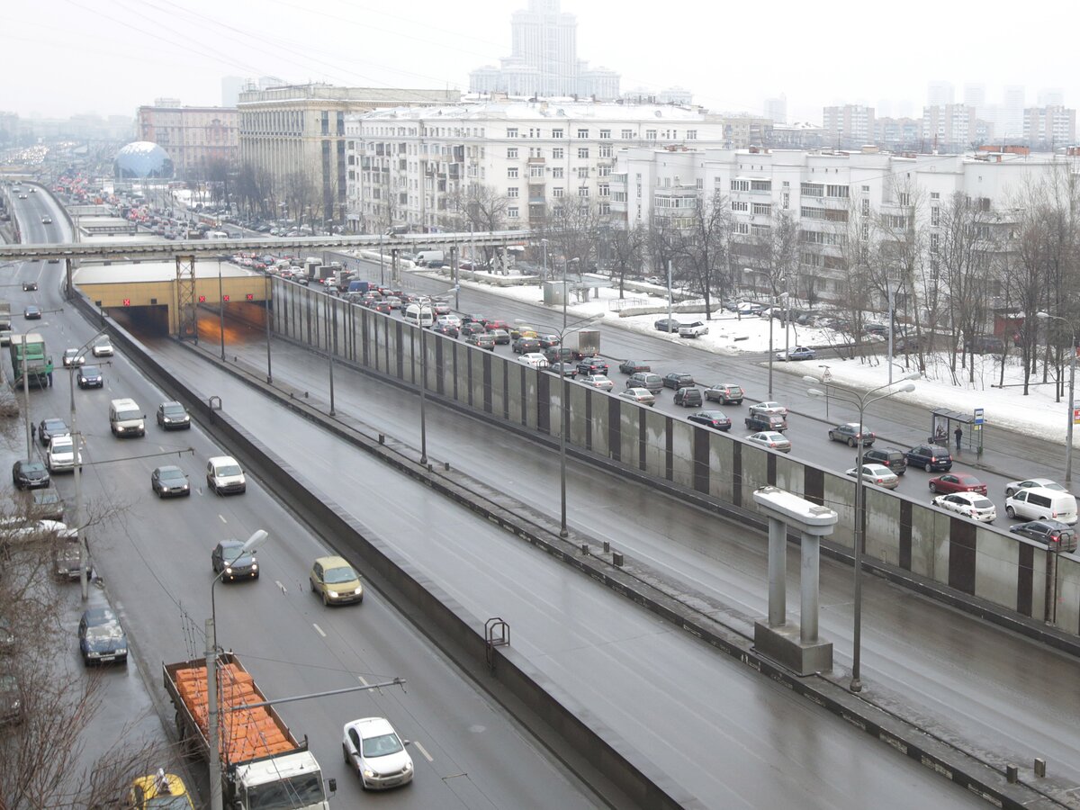 Волоколамский тоннель закрыт из-за обледенения – Москва 24, 02.01.2016