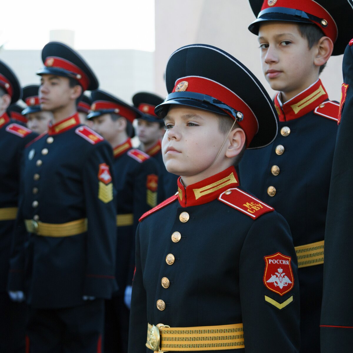 Московские кадеты впервые получили свой флаг – Москва 24, 18.02.2016