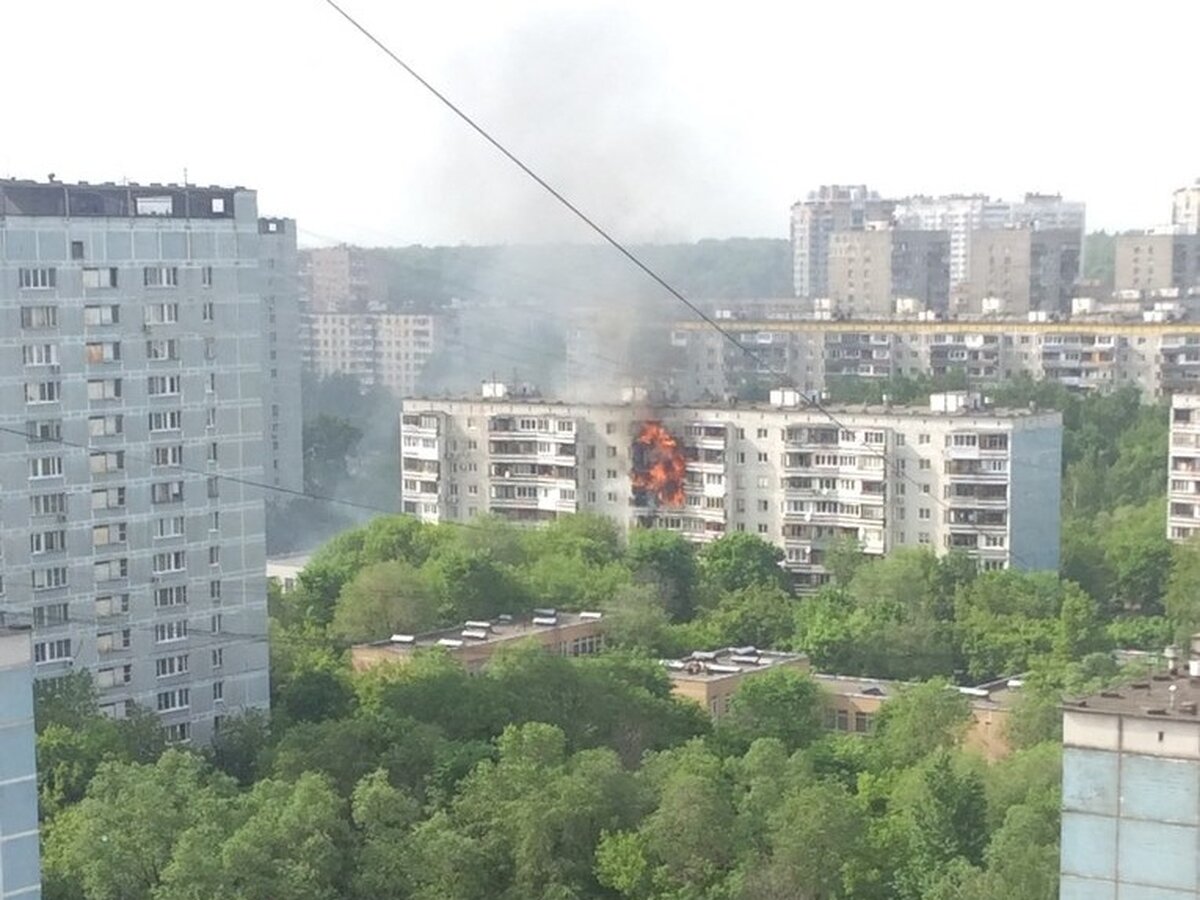 В Гольянове загорелся девятиэтажный дом – Москва 24, 27.05.2015