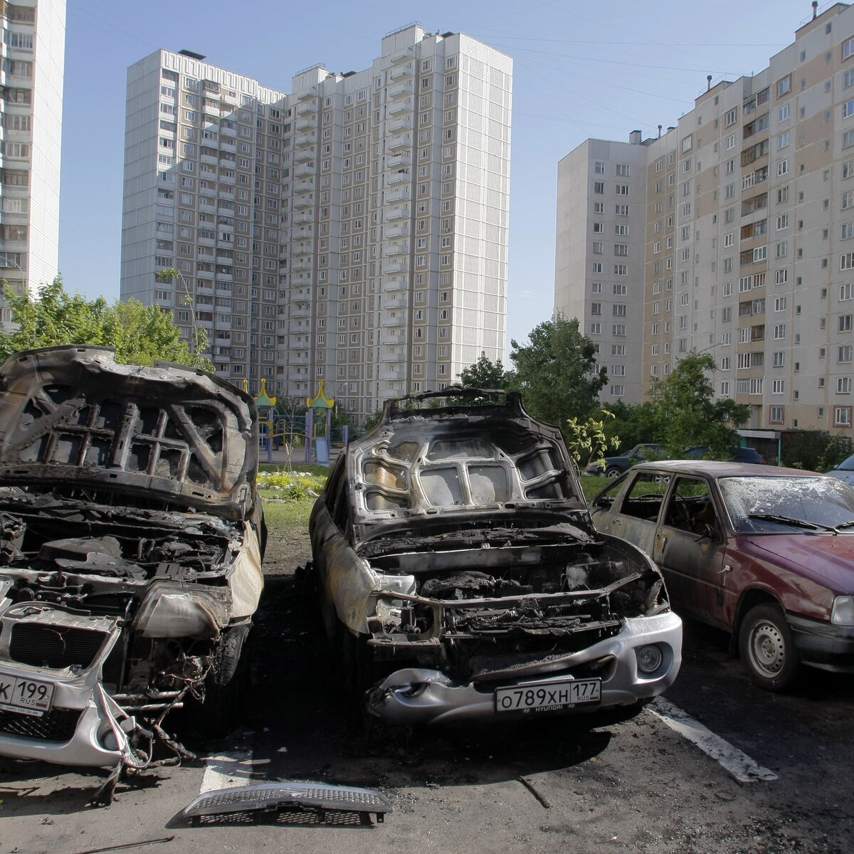 В столице участились ночные поджоги автомобилей – Москва 24, 24.08.2015