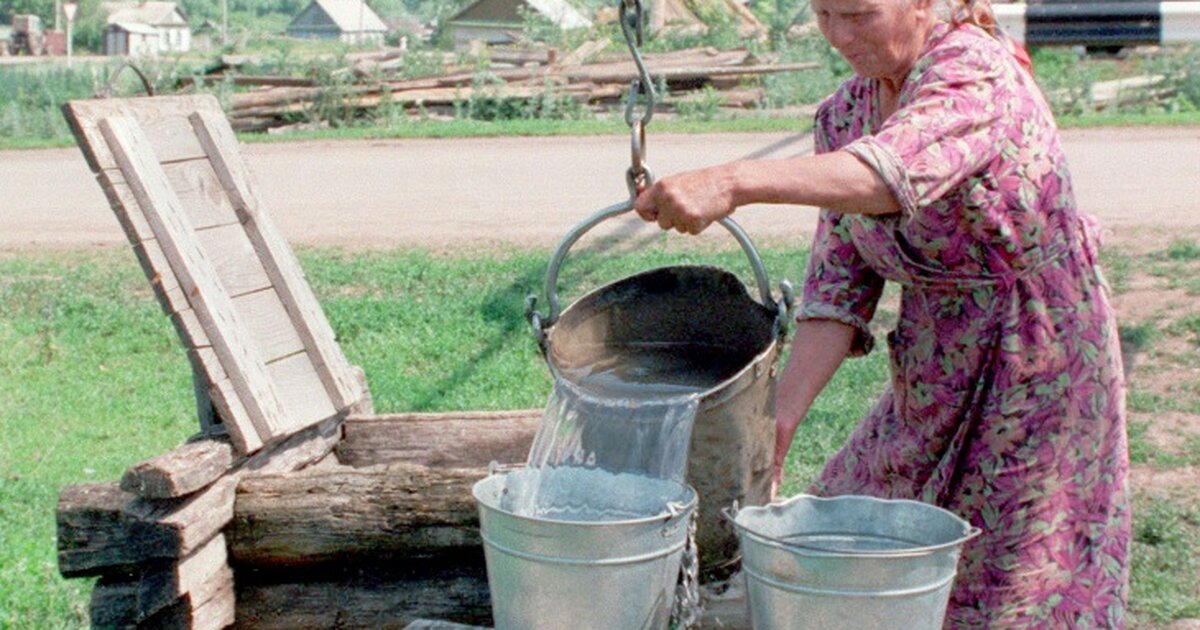 Колодезная вода. Дачные жильцы. Колодезный (Воронежская область).