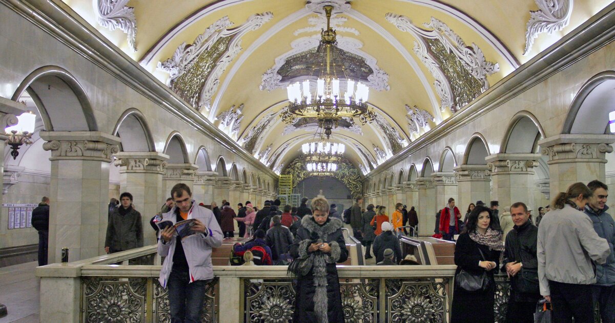 Фото переходов метро москвы