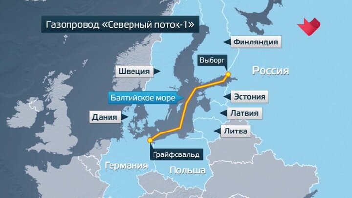 Проект газопровода из россии в страны евросоюза по дну балтийского моря получил название