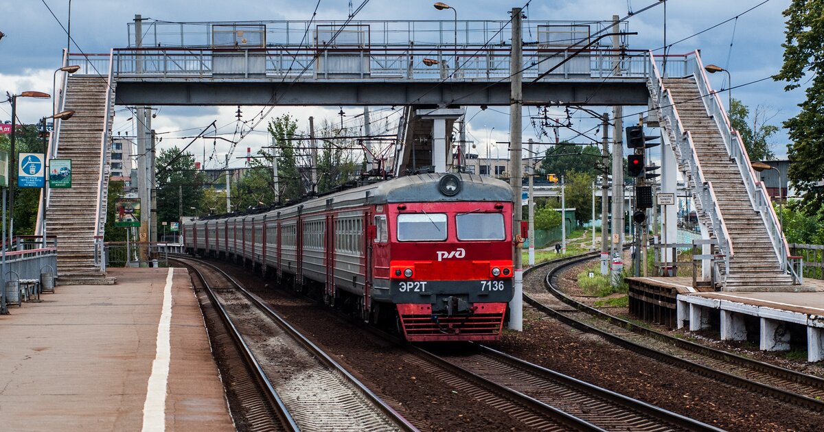 Фото электрички эд4м в москве