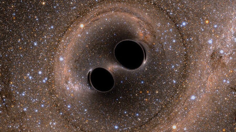Первое в мире фото черной дыры