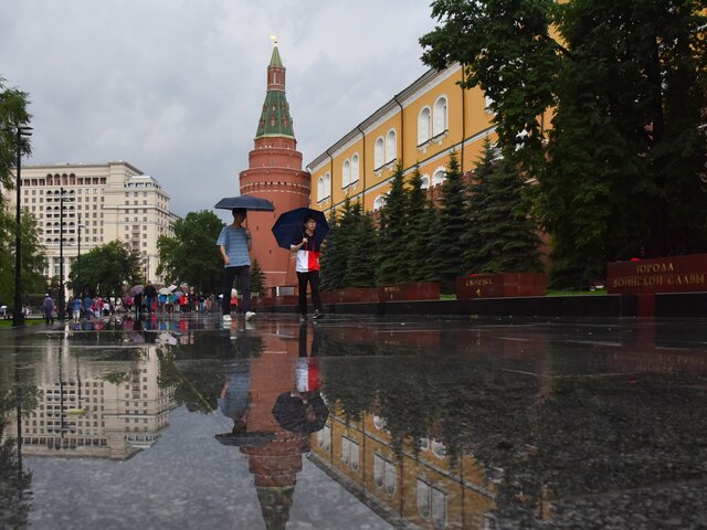 Облачная погода с грозой ожидается в Москве 20 июля
