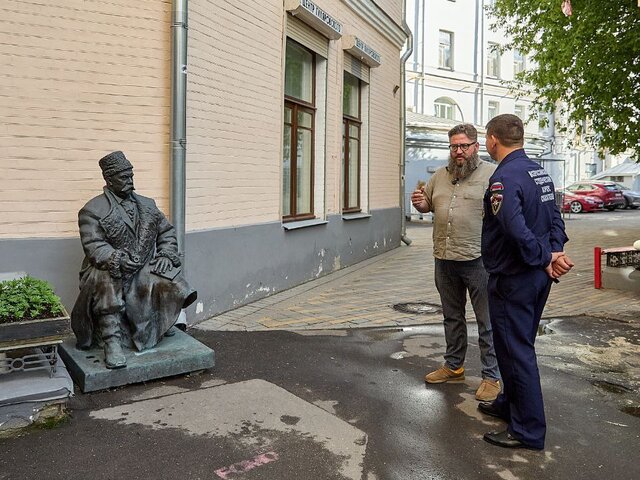 Спасатель Джетыгенов предложил москвичам выбрать лучшее место для памятника Гиляровскому
