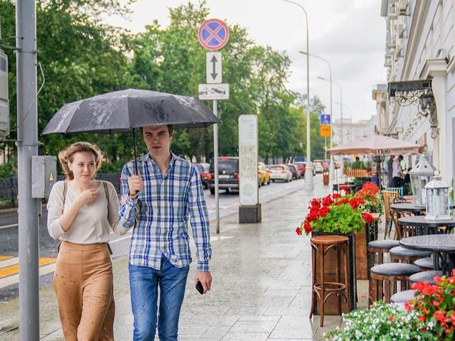 Дождь с грозой ожидаются в Москве до 19 июля