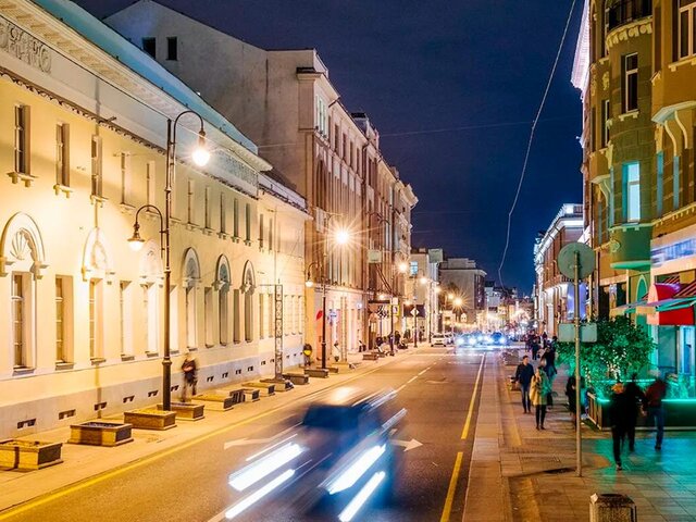 Подсветка вывесок на фасадах зданий в Москве станет обязательной в 2025 году