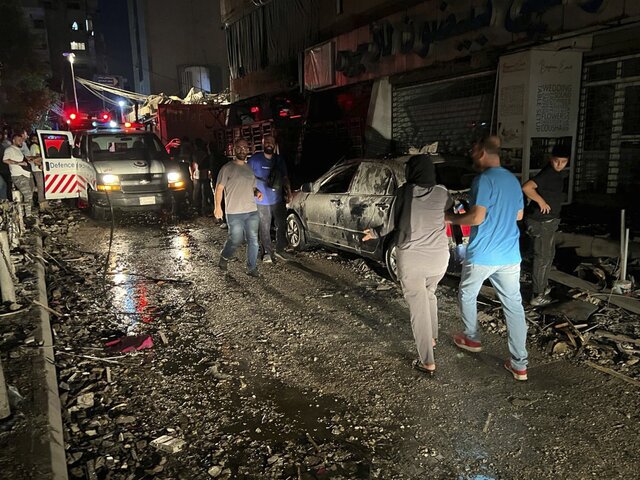 NNA: не менее 74 мирных жителей пострадали и трое погибли при ударе Израиля по Бейруту